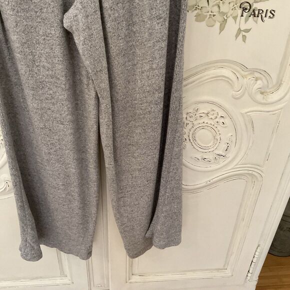 Banana Republic Pants Womens Gray Sweater Pant Wide Leg Pull On, Size M - Picture 13 of 15